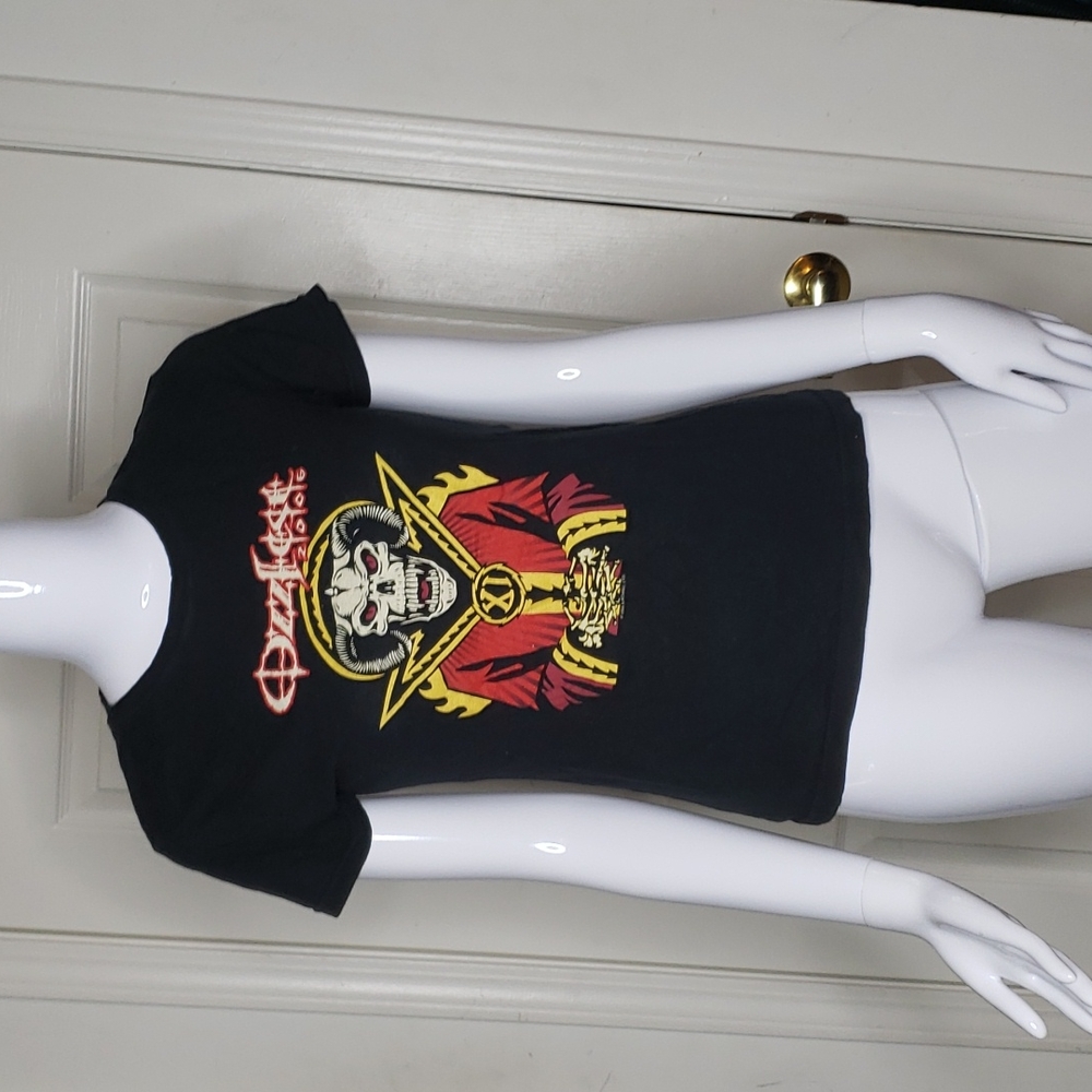 Ozzfest 2006 Babydoll Fitted T-Shirt Size Small